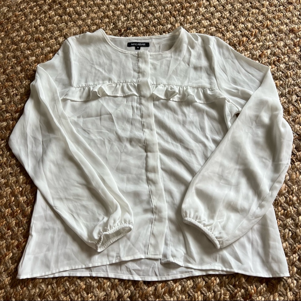 Malabar White Blouse